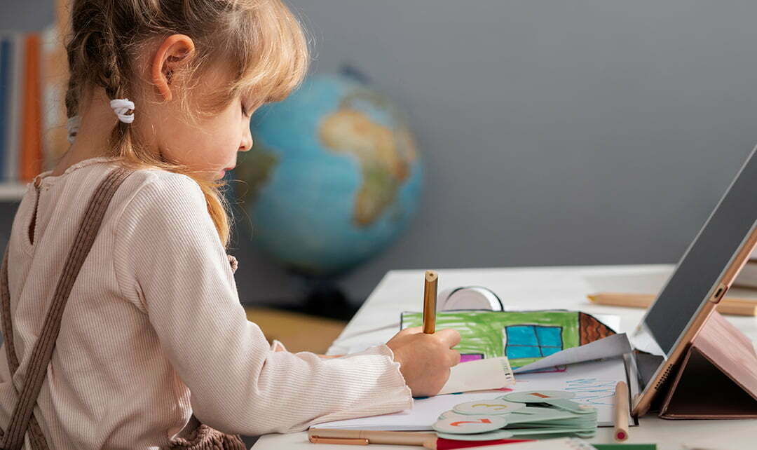 Online English learning activity for kids 3