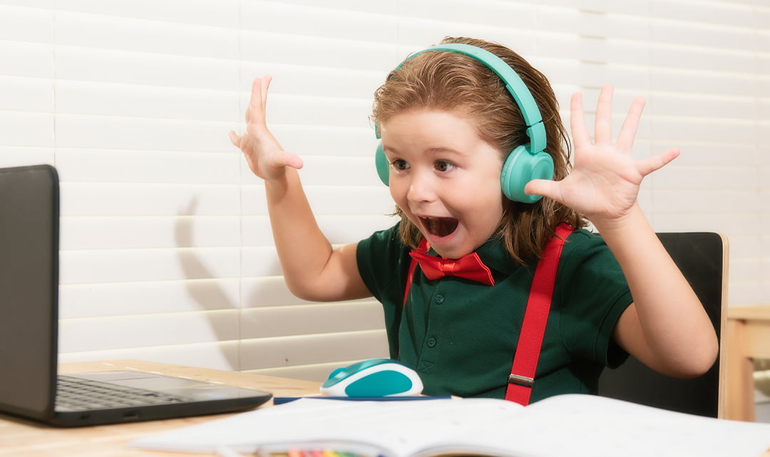 Online English learning activity for kids 6